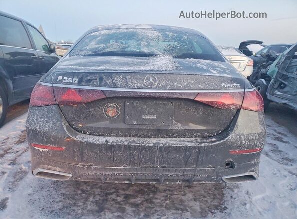 W1KLF4HB3SA095715 2025 MERCEDES-BENZ E Black Widok z tyłu