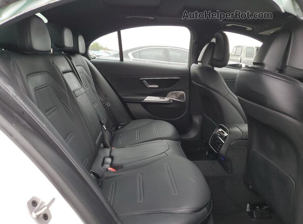 W1KLF6DB3SA171600 2025 MERCEDES-BENZ E White Rear seats view