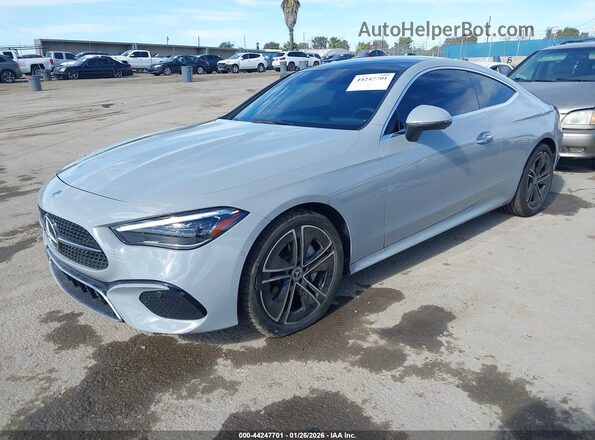 W1KMJ4HB0RF034919 2024 MERCEDES-BENZ CLE 300 Gray წინა მარცხენა ხედი სამი მეოთხედიდან