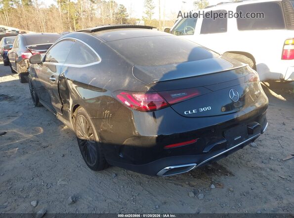 W1KMJ4HB0RF042213 2024 MERCEDES-BENZ CLE 300 Black Rear left
