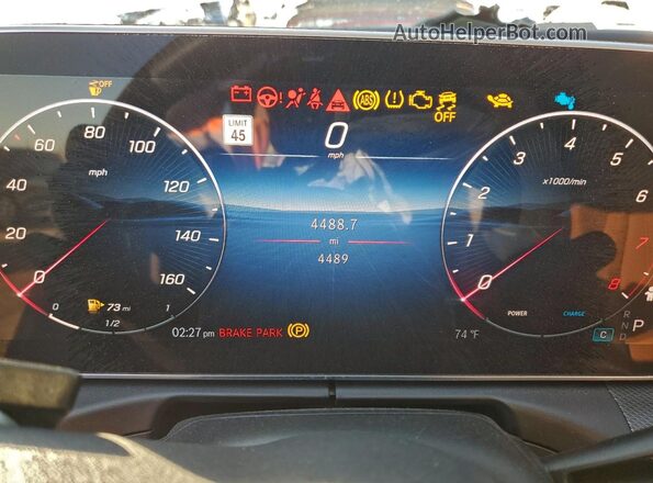 W1KMJ4HB6RF043849 2024 MERCEDES-BENZ CLE White Widok zestawu wskaźników
