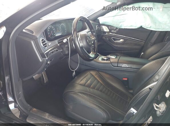 W1KUG8DB7LA531532 2020 MERCEDES-BENZ S-CLASS Black Widok wnętrza z przodu