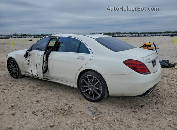 W1KUG8DB7LA568645 2020 MERCEDES-BENZ S White Задня ліва чверть
