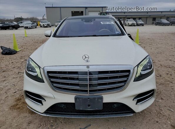 W1KUG8DB7LA568645 2020 MERCEDES-BENZ S White Вид спереду