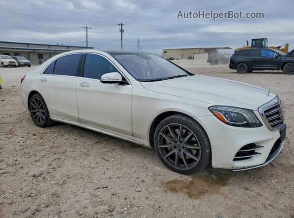 W1KUG8DB7LA568645 2020 MERCEDES-BENZ S White Передня права чверть