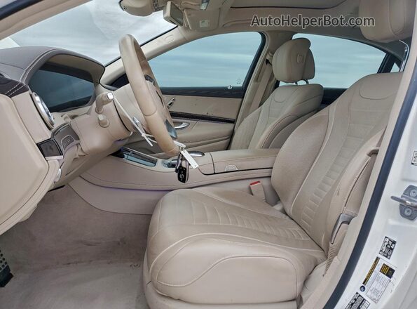 W1KUG8DB7LA568645 2020 MERCEDES-BENZ S White Вид салону спереду