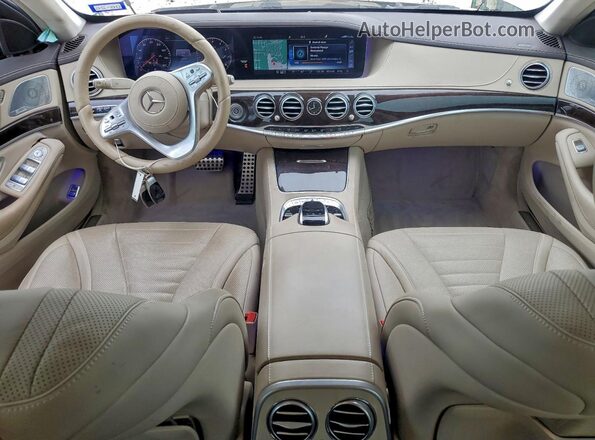 W1KUG8DB7LA568645 2020 MERCEDES-BENZ S White Вид панелі приладів