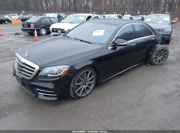 W1KUG8GB2LA552316 2020 MERCEDES-BENZ S-CLASS Black Przód lewy