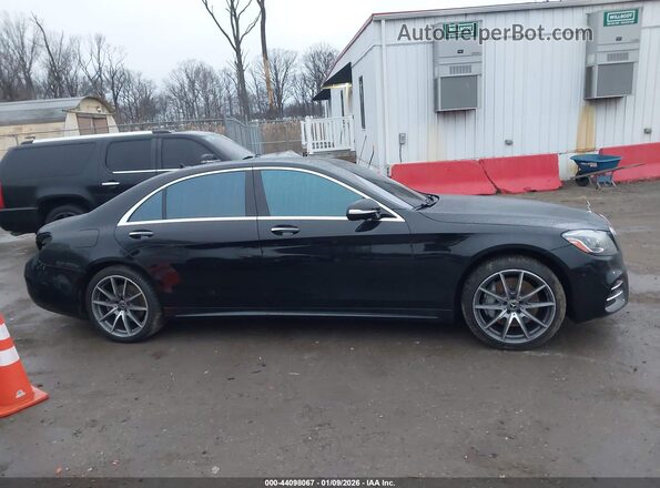 W1KUG8GB2LA552316 2020 MERCEDES-BENZ S-CLASS Black Widok wnętrza z tyłu