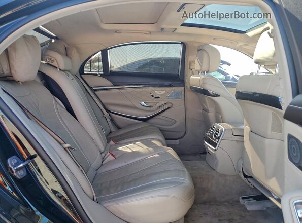 W1KUG8GB6LA556420 2020 MERCEDES-BENZ S Black Vista de los asientos traseros