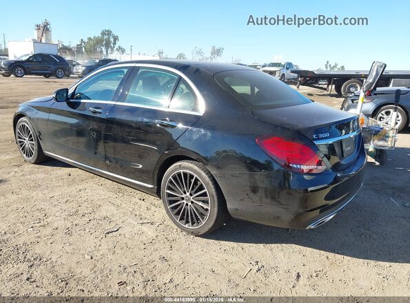 W1KWF8DB0MR644947 2021 MERCEDES-BENZ C-CLASS Black Tył lewy