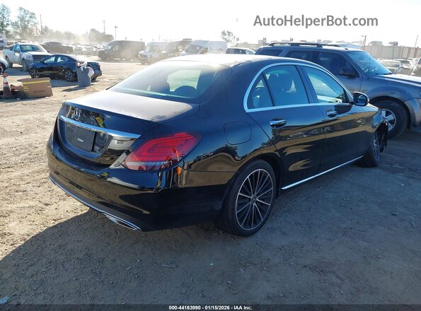 W1KWF8DB0MR644947 2021 MERCEDES-BENZ C-CLASS Black Tył prawy