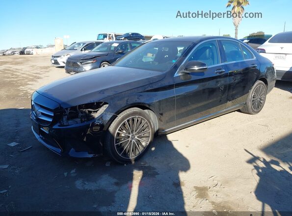 W1KWF8DB0MR644947 2021 MERCEDES-BENZ C-CLASS Black Przód lewy