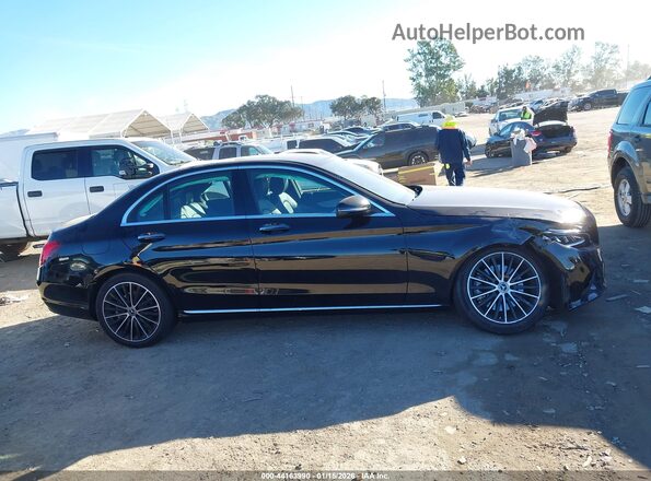 W1KWF8DB0MR644947 2021 MERCEDES-BENZ C-CLASS Black Widok wnętrza z tyłu