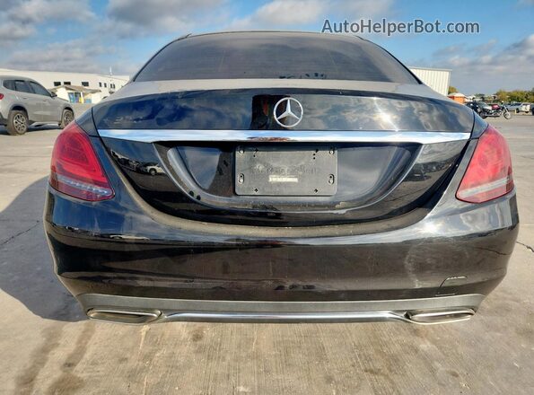 W1KWF8DB1MR606689 2021 MERCEDES-BENZ C Black უკანა ხედი