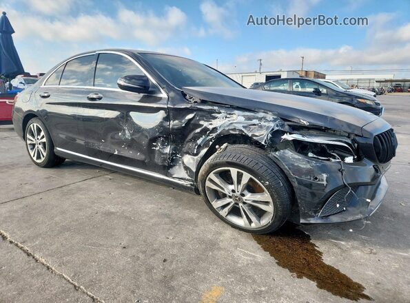 W1KWF8DB1MR606689 2021 MERCEDES-BENZ C Black წინა მარჯვენა