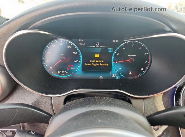 W1KWF8DB1MR606689 2021 MERCEDES-BENZ C Black ხელსაწყოთა პანელის ხედი