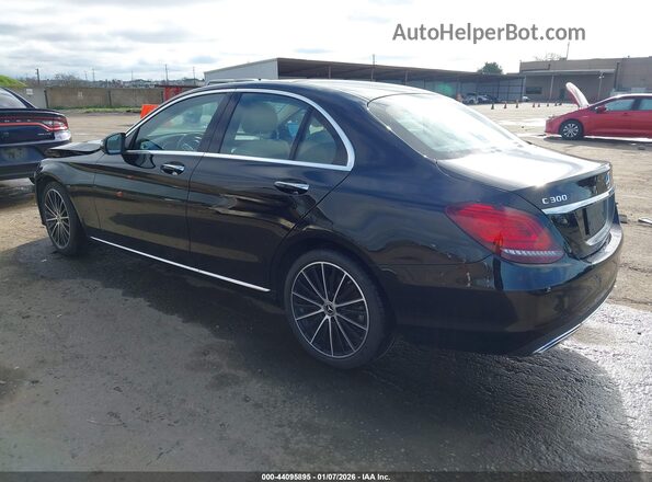 W1KWF8DB2LR598262 2020 MERCEDES-BENZ C-CLASS Black Tył lewy