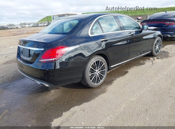 W1KWF8DB2LR598262 2020 MERCEDES-BENZ C-CLASS Black Tył prawy