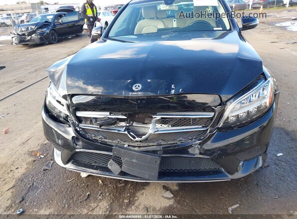 W1KWF8DB2LR598262 2020 MERCEDES-BENZ C-CLASS Black Widok z przodu
