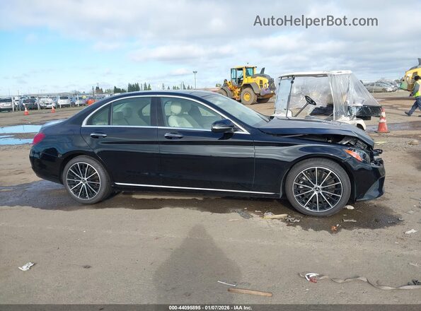 W1KWF8DB2LR598262 2020 MERCEDES-BENZ C-CLASS Black Widok wnętrza z tyłu