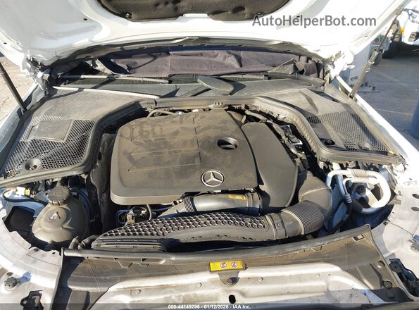 W1KWF8DB2MR639037 2021 MERCEDES-BENZ C-CLASS White Widok z tyłu
