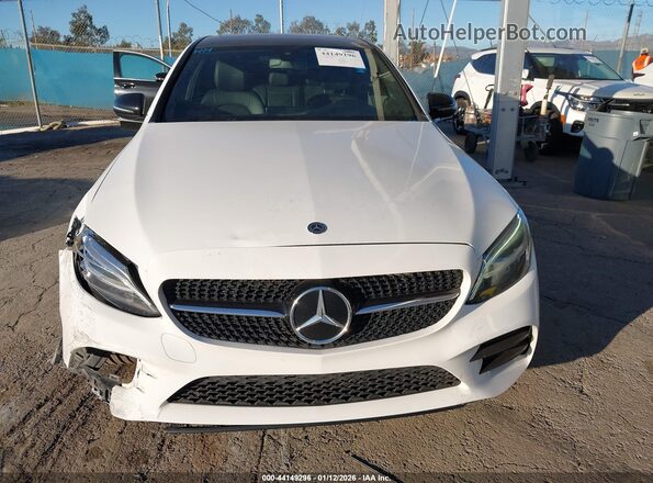 W1KWF8DB2MR639037 2021 MERCEDES-BENZ C-CLASS White Widok zestawu wskaźników