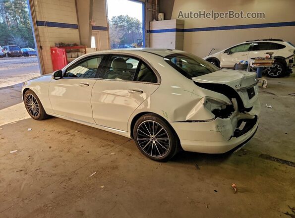 W1KWF8DB3MR633537 2021 MERCEDES-BENZ C White Trasero izquierdo