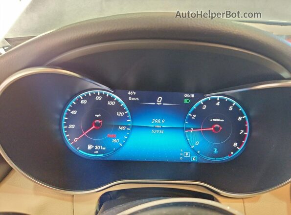 W1KWF8DB3MR633537 2021 MERCEDES-BENZ C White Vista del cuadro de instrumentos
