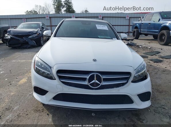 W1KWF8DB3MR652539 2021 MERCEDES-BENZ C-CLASS White Вид щитка приладів