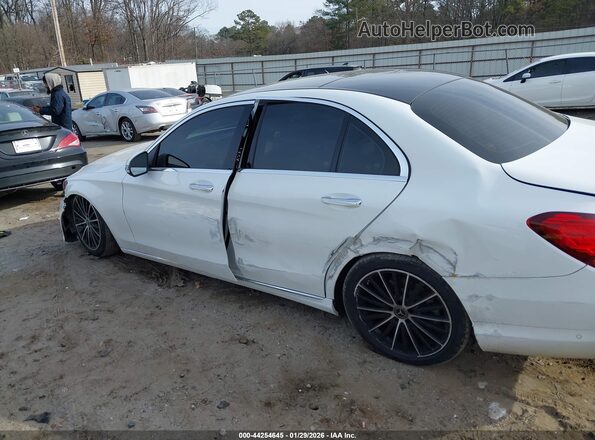 W1KWF8DB3MR652539 2021 MERCEDES-BENZ C-CLASS White Вид спереду