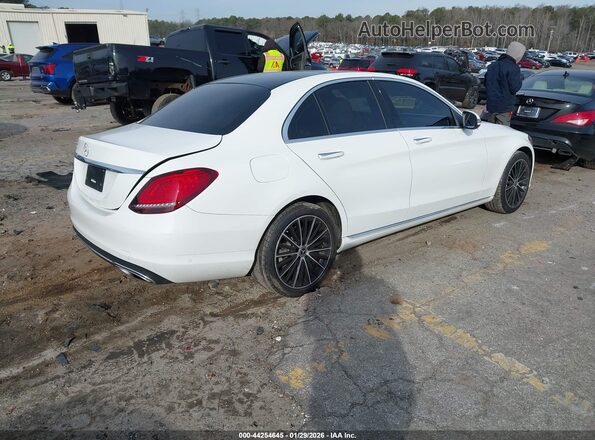 W1KWF8DB3MR652539 2021 MERCEDES-BENZ C-CLASS White Задня права чверть