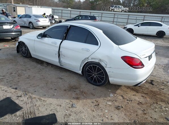W1KWF8DB3MR652539 2021 MERCEDES-BENZ C-CLASS White Задня ліва чверть
