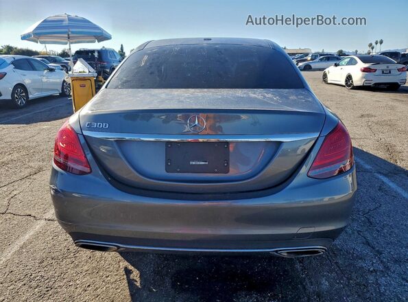 W1KWF8DB4MR648323 2021 MERCEDES-BENZ C Gray უკანა ხედი