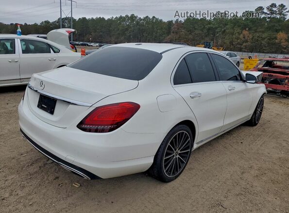 W1KWF8DB4MR648564 2021 MERCEDES-BENZ C White Trasero derecho