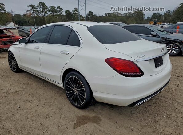 W1KWF8DB4MR648564 2021 MERCEDES-BENZ C White Trasero izquierdo