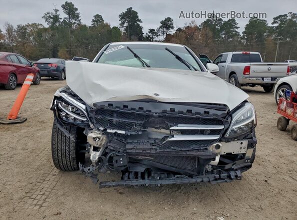 W1KWF8DB4MR648564 2021 MERCEDES-BENZ C White Vista frontal