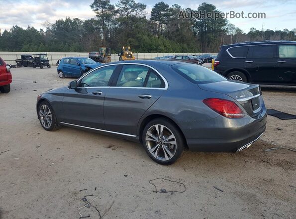 W1KWF8DB5MR605545 2021 MERCEDES-BENZ C Gray Задня ліва чверть
