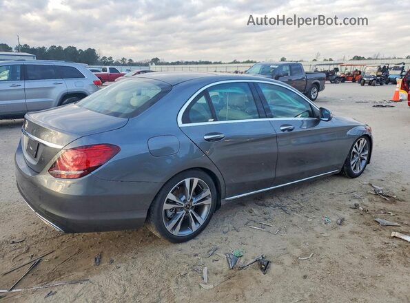 W1KWF8DB5MR605545 2021 MERCEDES-BENZ C Gray Задня права чверть