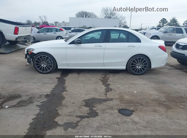 W1KWF8DB5MR605674 2021 MERCEDES-BENZ C-CLASS White Widok wnętrza 360 stopni