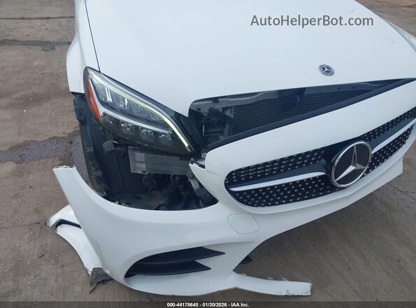 W1KWF8DB5MR605674 2021 MERCEDES-BENZ C-CLASS White 