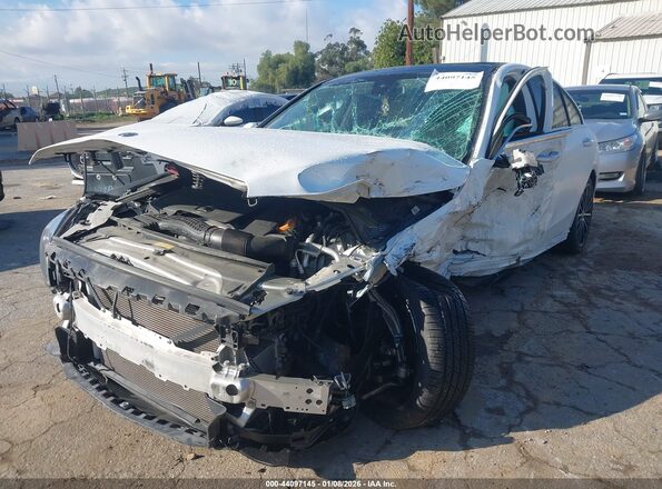 W1KWF8DB5MR647178 2021 MERCEDES-BENZ C-CLASS White Vista tres cuartos delantera izquierda