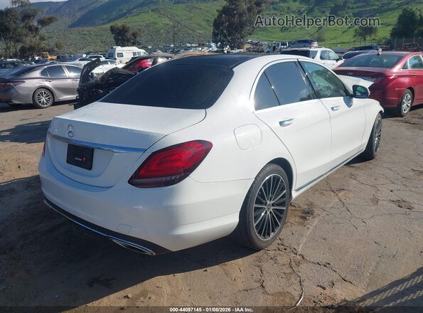 W1KWF8DB5MR647178 2021 MERCEDES-BENZ C-CLASS White Trasero derecho