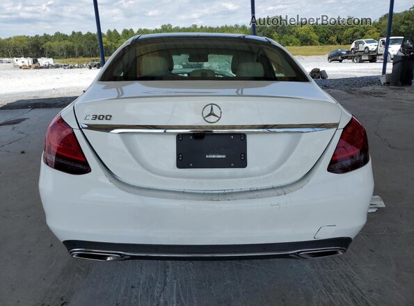 W1KWF8DB9MR634790 2021 MERCEDES-BENZ C White Вид ззаду