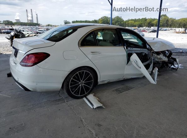 W1KWF8DB9MR634790 2021 MERCEDES-BENZ C White Задня права чверть