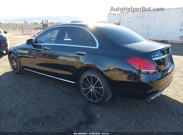 W1KWF8DB9MR644297 2021 MERCEDES-BENZ C-CLASS Black Trasero izquierdo