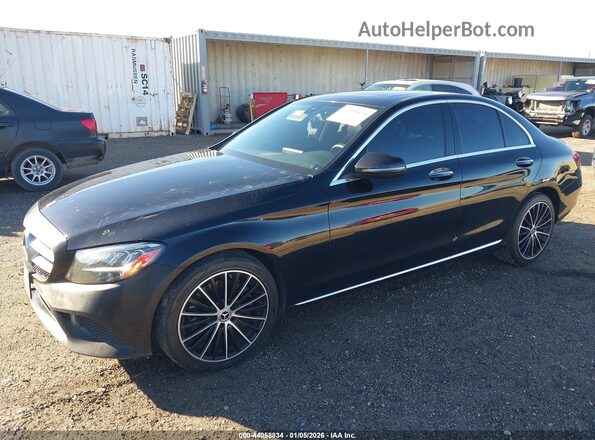 W1KWF8DB9MR644297 2021 MERCEDES-BENZ C-CLASS Black Vista tres cuartos delantera izquierda