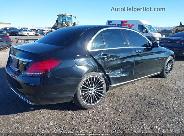 W1KWF8DB9MR644297 2021 MERCEDES-BENZ C-CLASS Black Trasero derecho