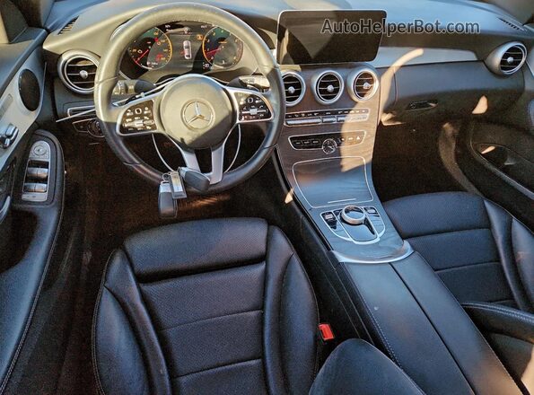 W1KWF8DBXMR638587 2021 MERCEDES-BENZ C Black Vista del salpicadero