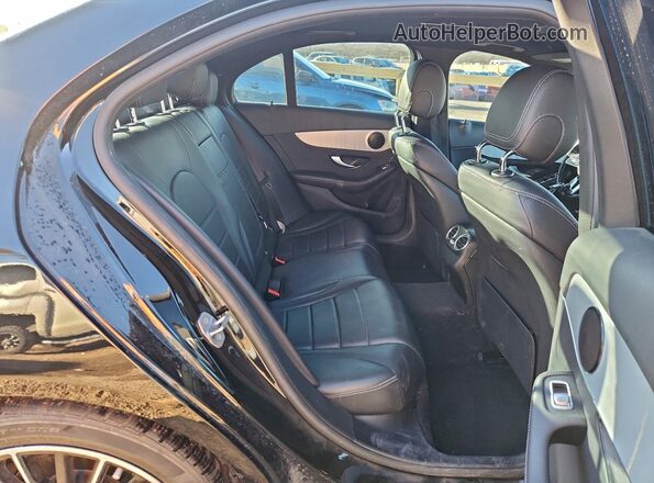 W1KWF8DBXMR638587 2021 MERCEDES-BENZ C Black Vista de los asientos traseros